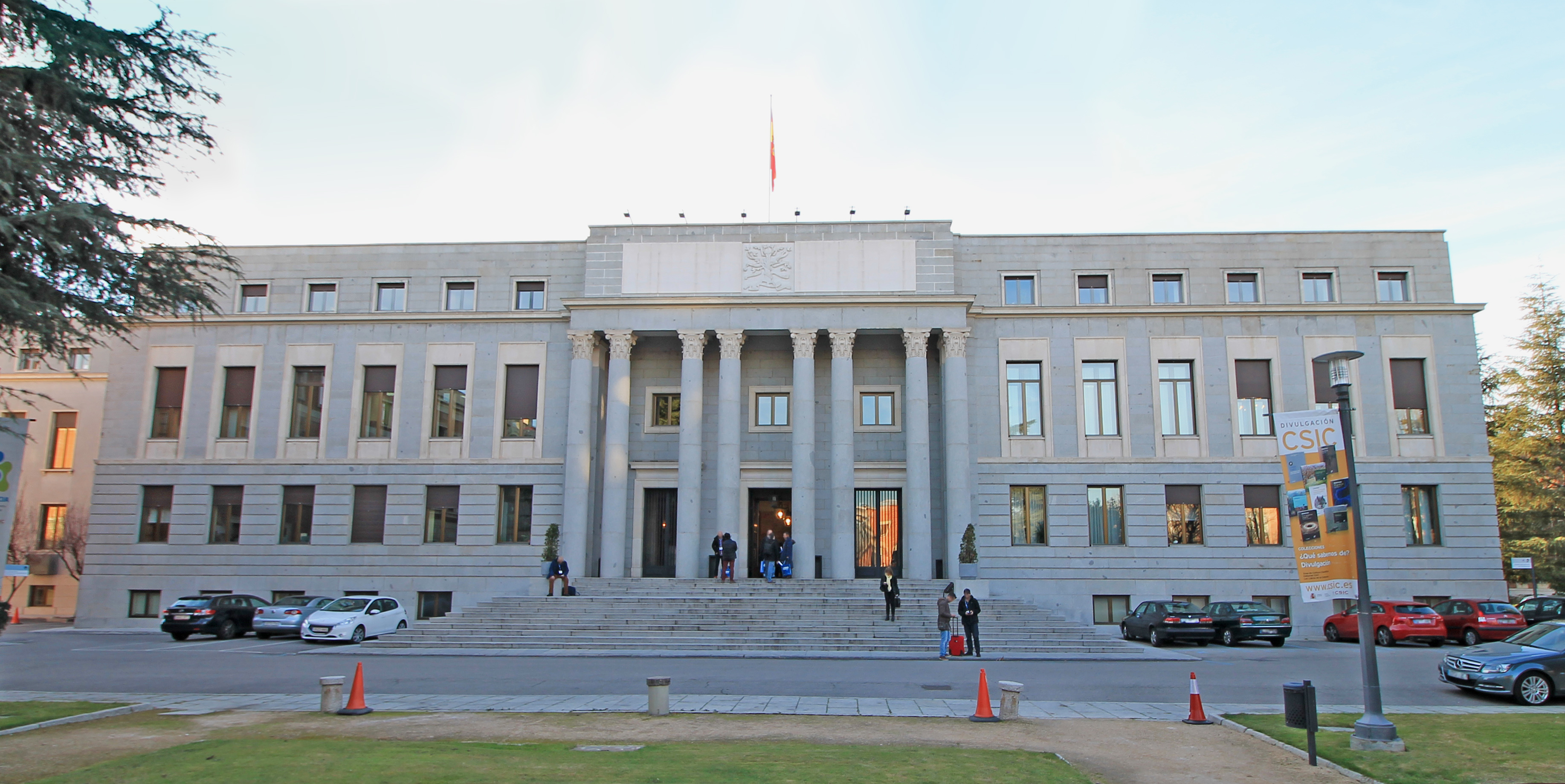 The Consejo Superior de Investigaciones Científicas, where the first two days of the Summit were held