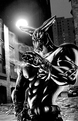 Killeroo illustration by Jason Badower.