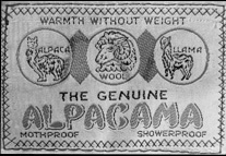 The GENUINE ALPACAMA (1940's)