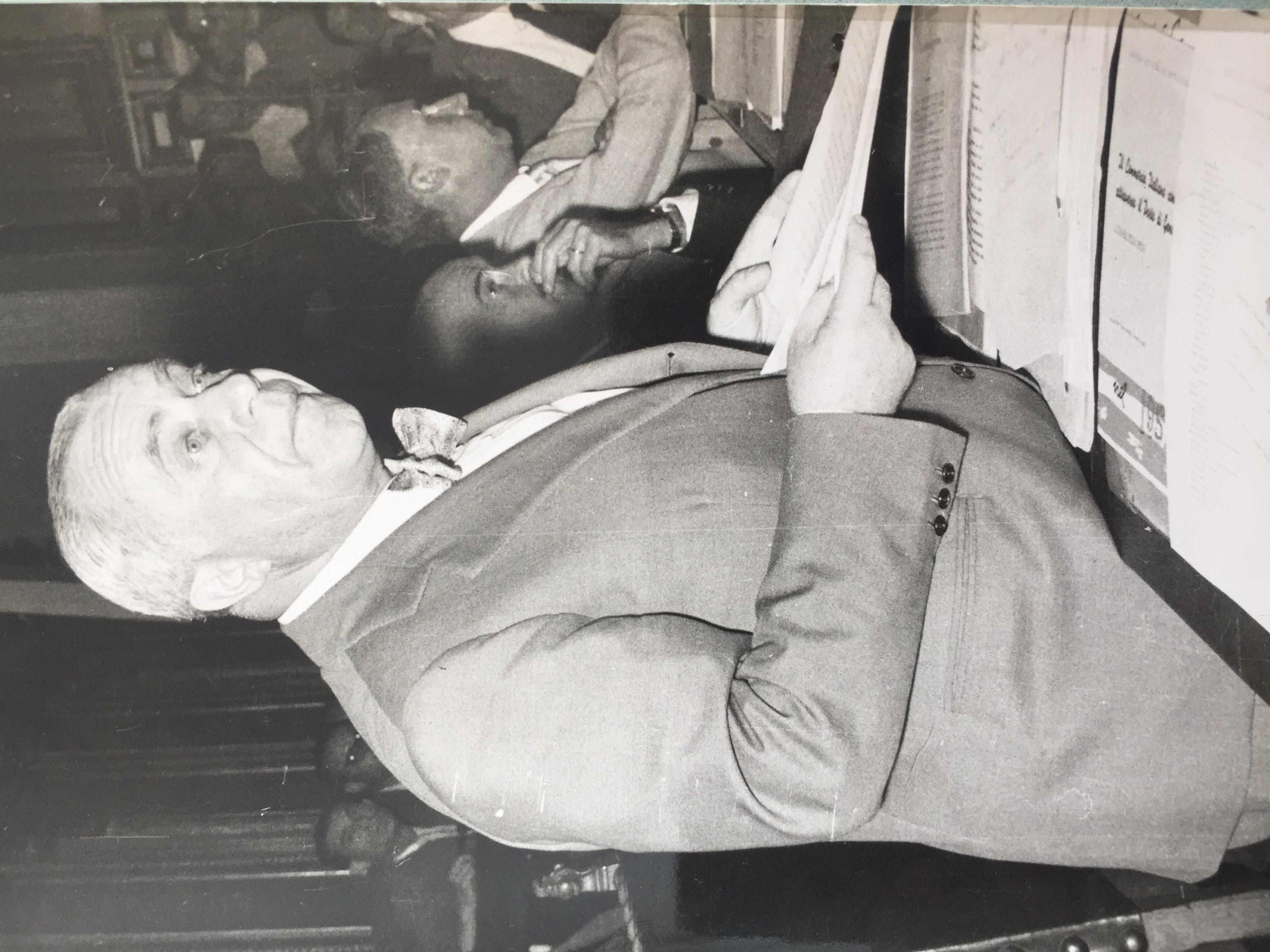 Dr. Luigi Accame in 1959