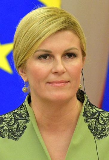 Kolinda Grabar-Kitarović, the 4th President of Croatia (since 2015), is the shortest-living and youngest head of state overall.