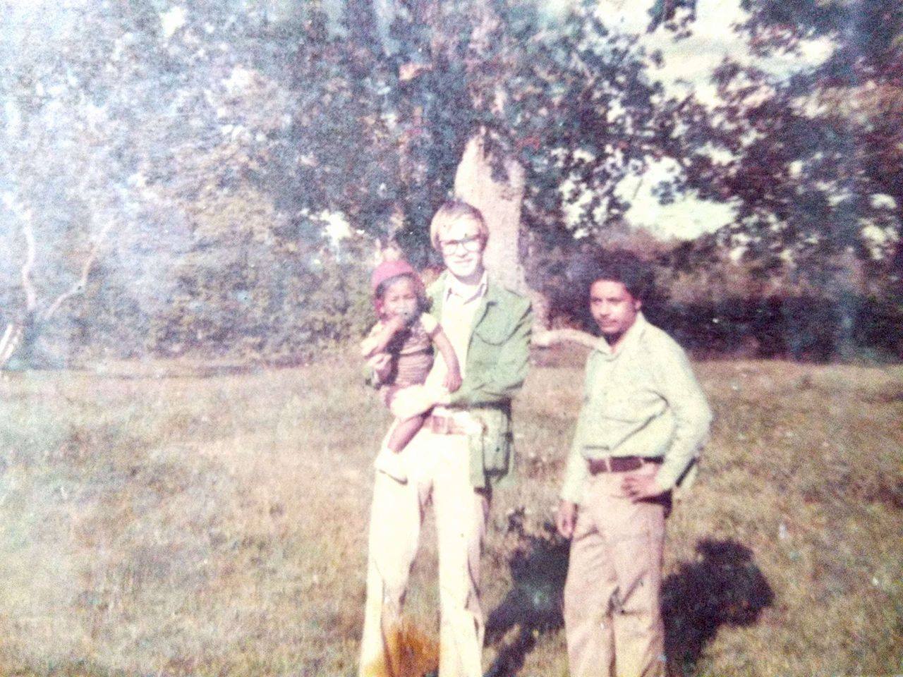 Ashim Mukhopadhyay at Sweden with Lars Gunnar Erlandson Ashim Mukhopadhyay at Sweden with Lars Gunnar Erlandson