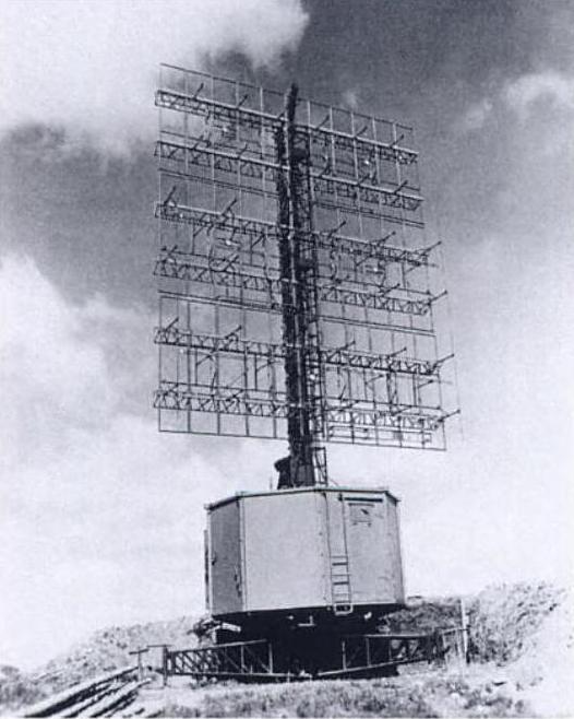 Freya radar on hillside