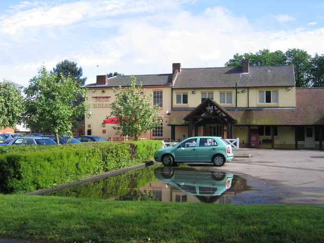 The Pack Horse, Hollywood in Worcestershire, off the A435 The Pack Horse, Hollywood in Worcestershire, off the A435