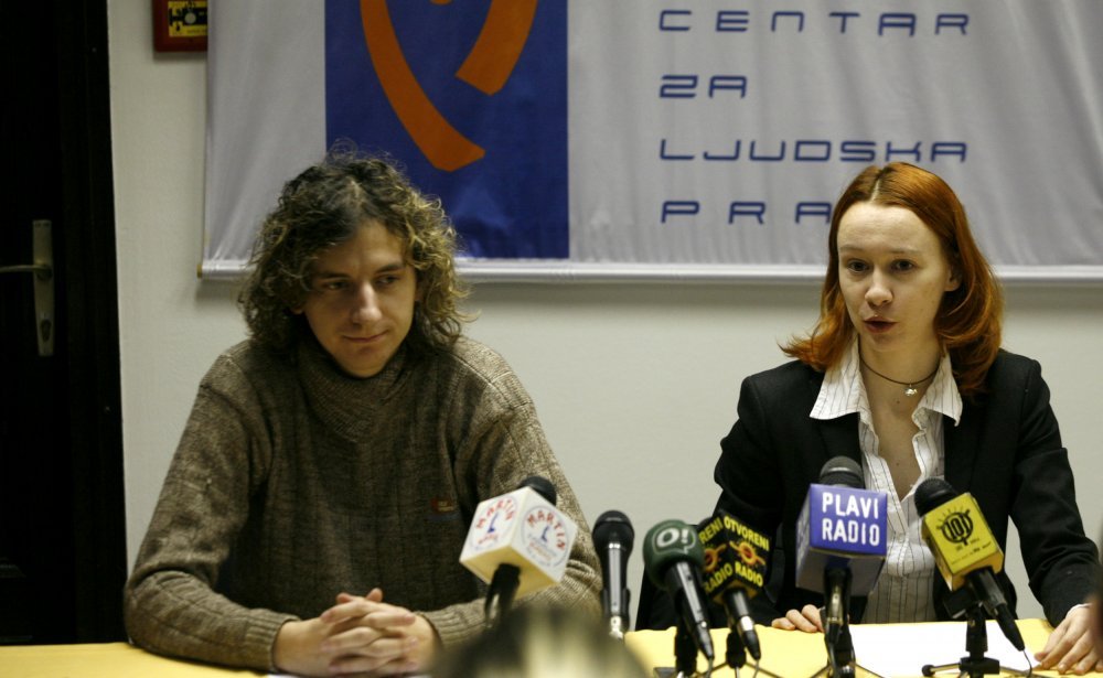 Kristijan Grđan (Iskorak) and Sanja Juras (Kontra)