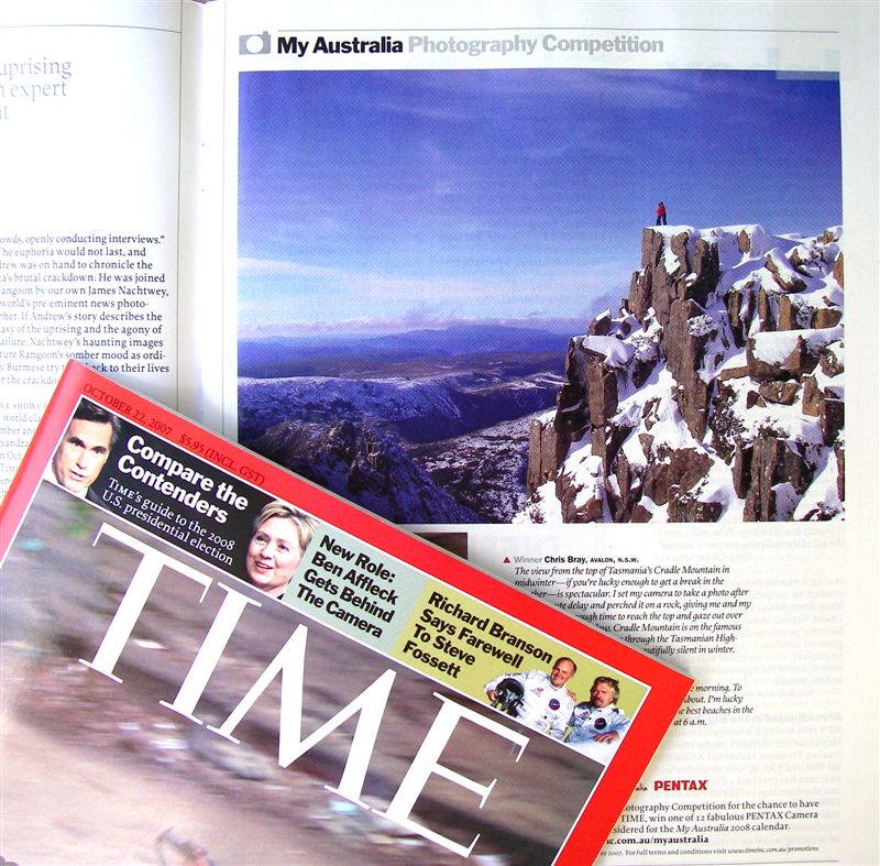 Chris Bray's winning photograph in TIME magazine's My Australia Photo Competition.