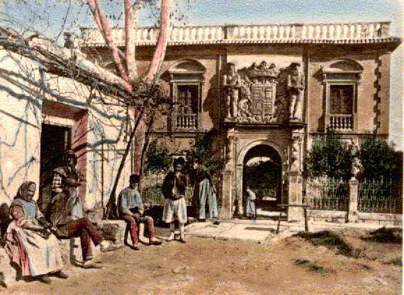 Palacio del Huerto de las Bombas in 1880