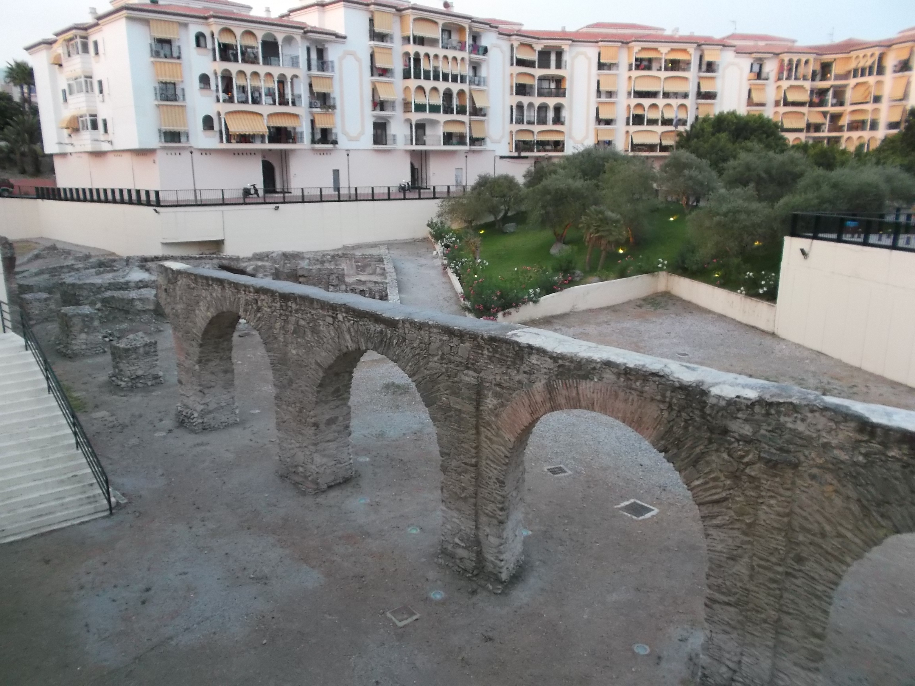 Roman aqueduct of Sexi, in the municipality of Almuñécar