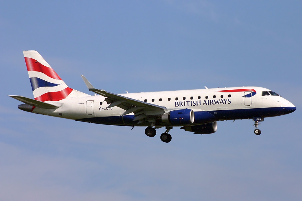 BA CityFlyer Embraer 170