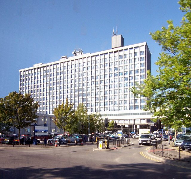 Hull Royal Infirmary, tallest remaining building in Kingston upon Hull.
