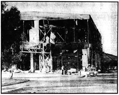 Protean abattoir after 1982 blaze