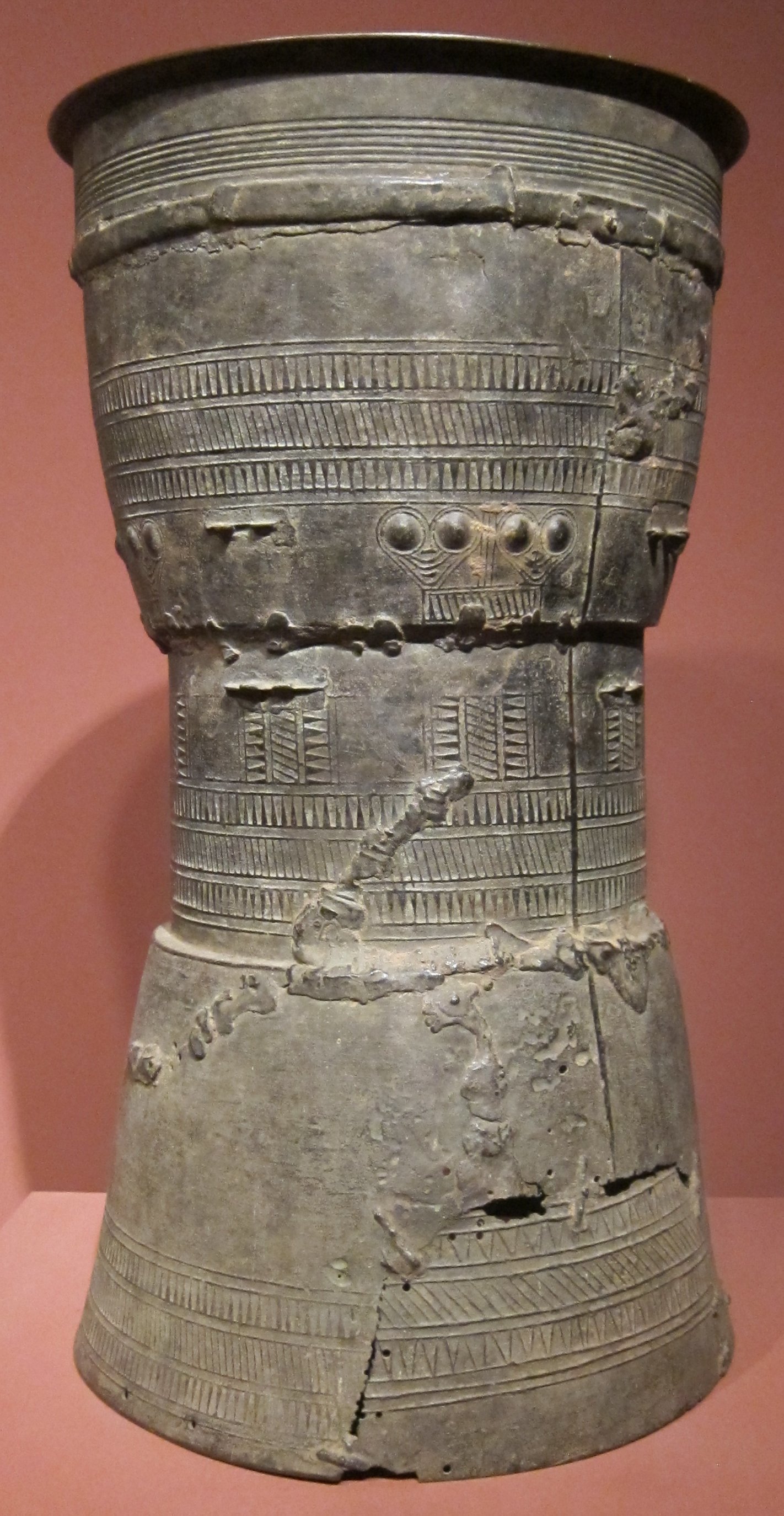 A moko from Pantar, made around the 3rd to 2nd centuries BC.
