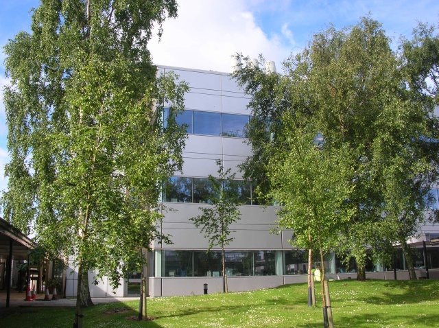 Outside of the Dorothy Hodgkin Building