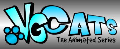 The logo for VG Cats: The Animated Series