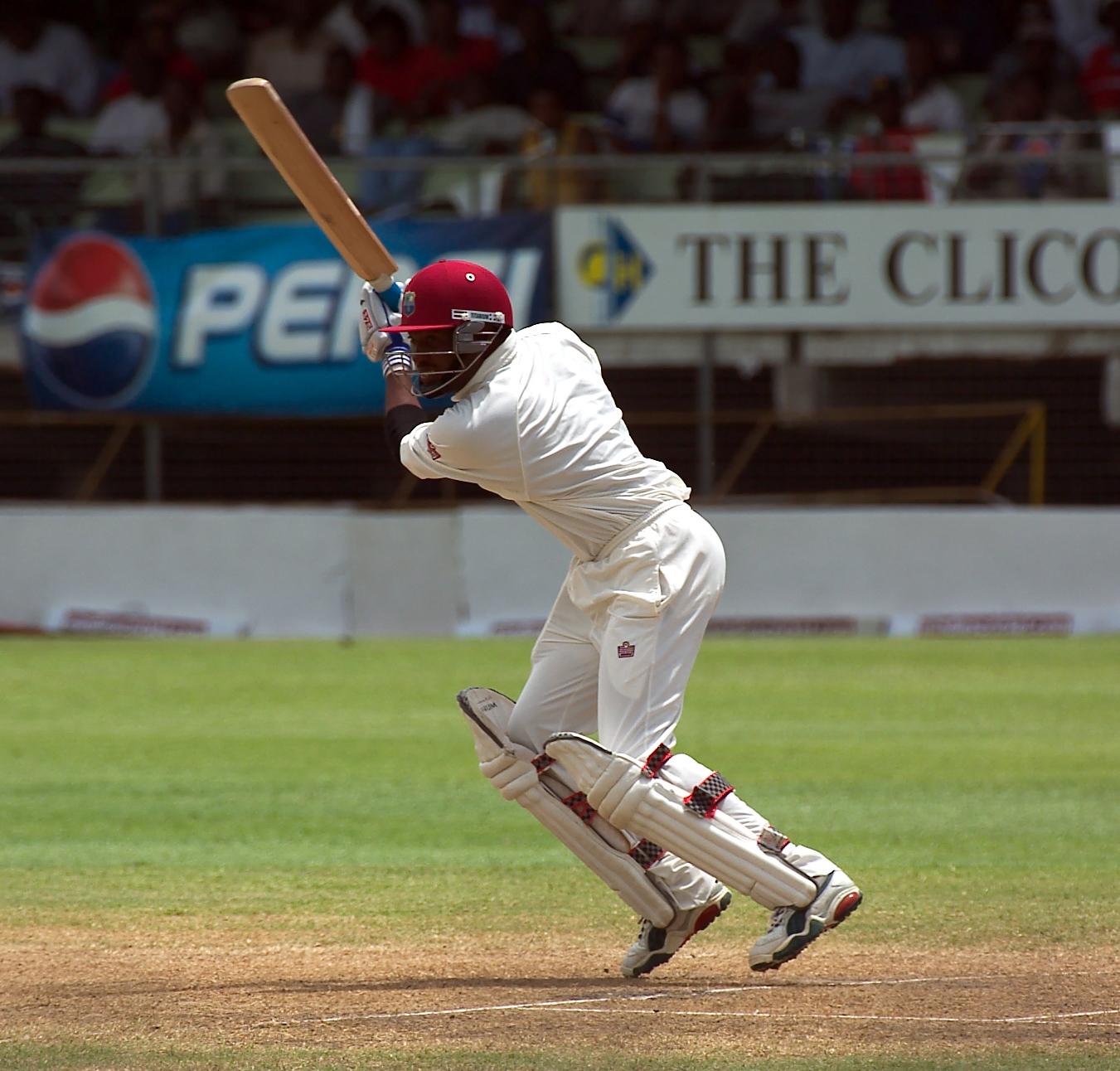 Brian Lara scored 610 runs in 8 innings at the ground; a record for non-Australians.