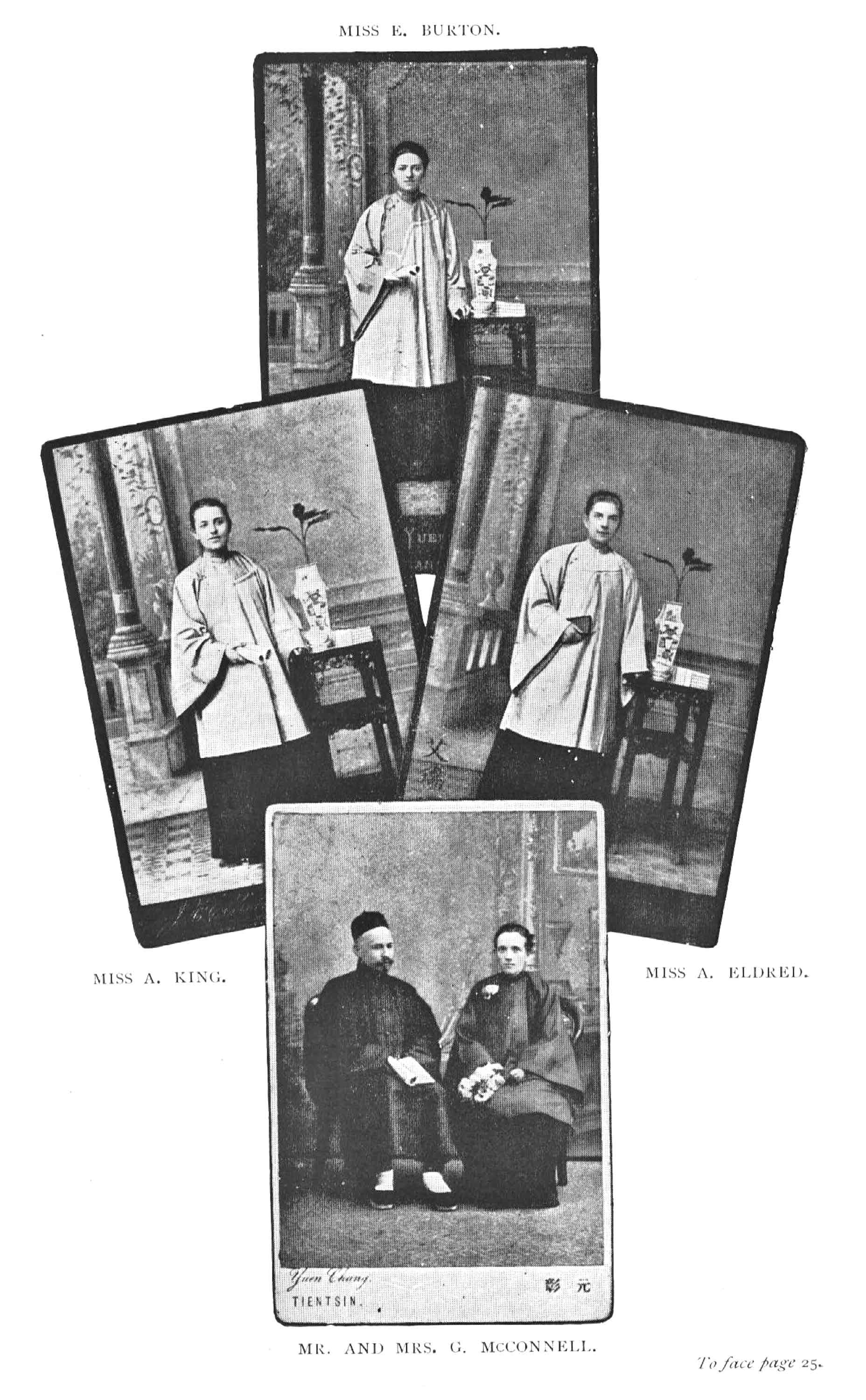 A few of the martyrs of the C.I.M. in 1900.