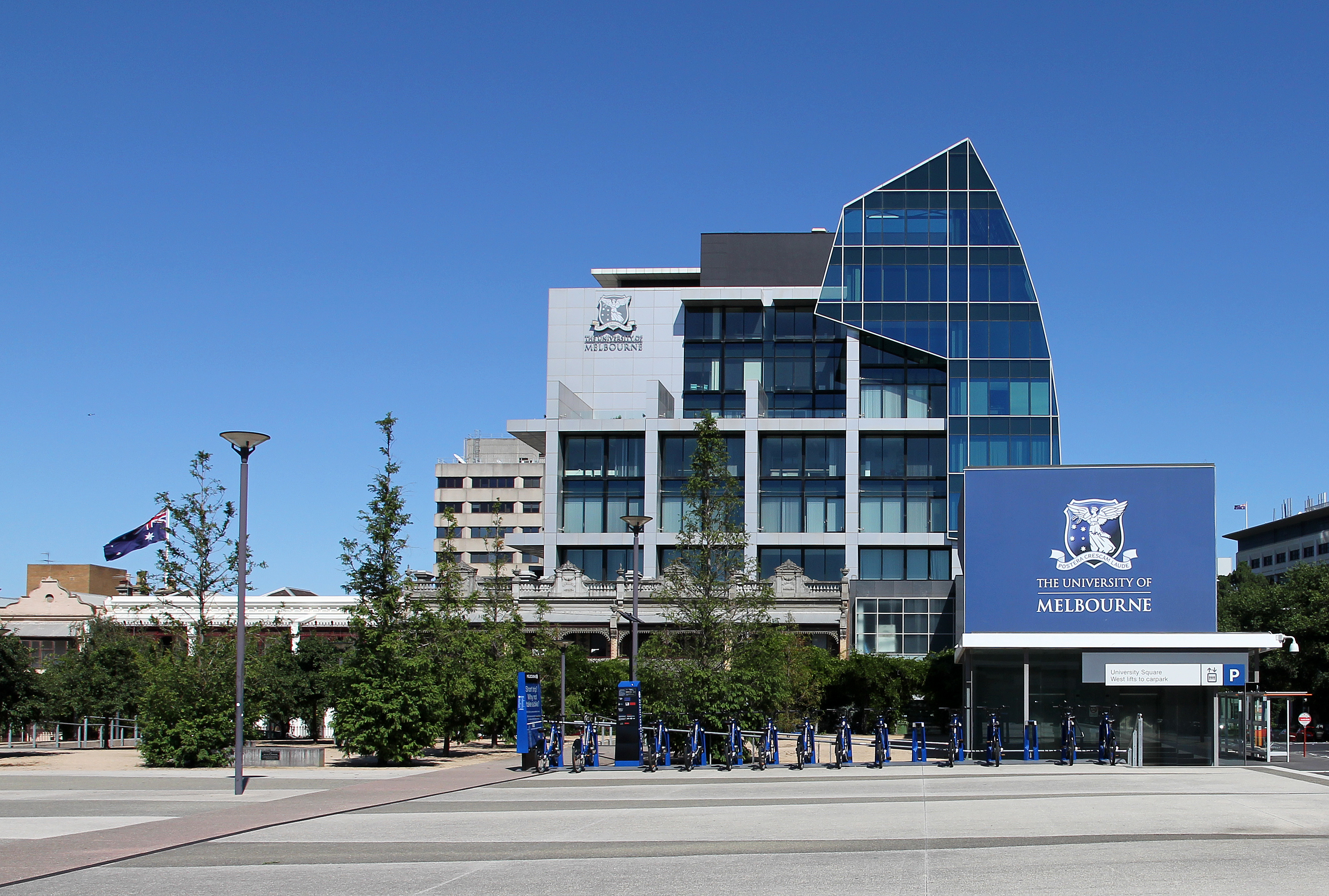 The club's training and match venue is located directly north of the University of Melbourne