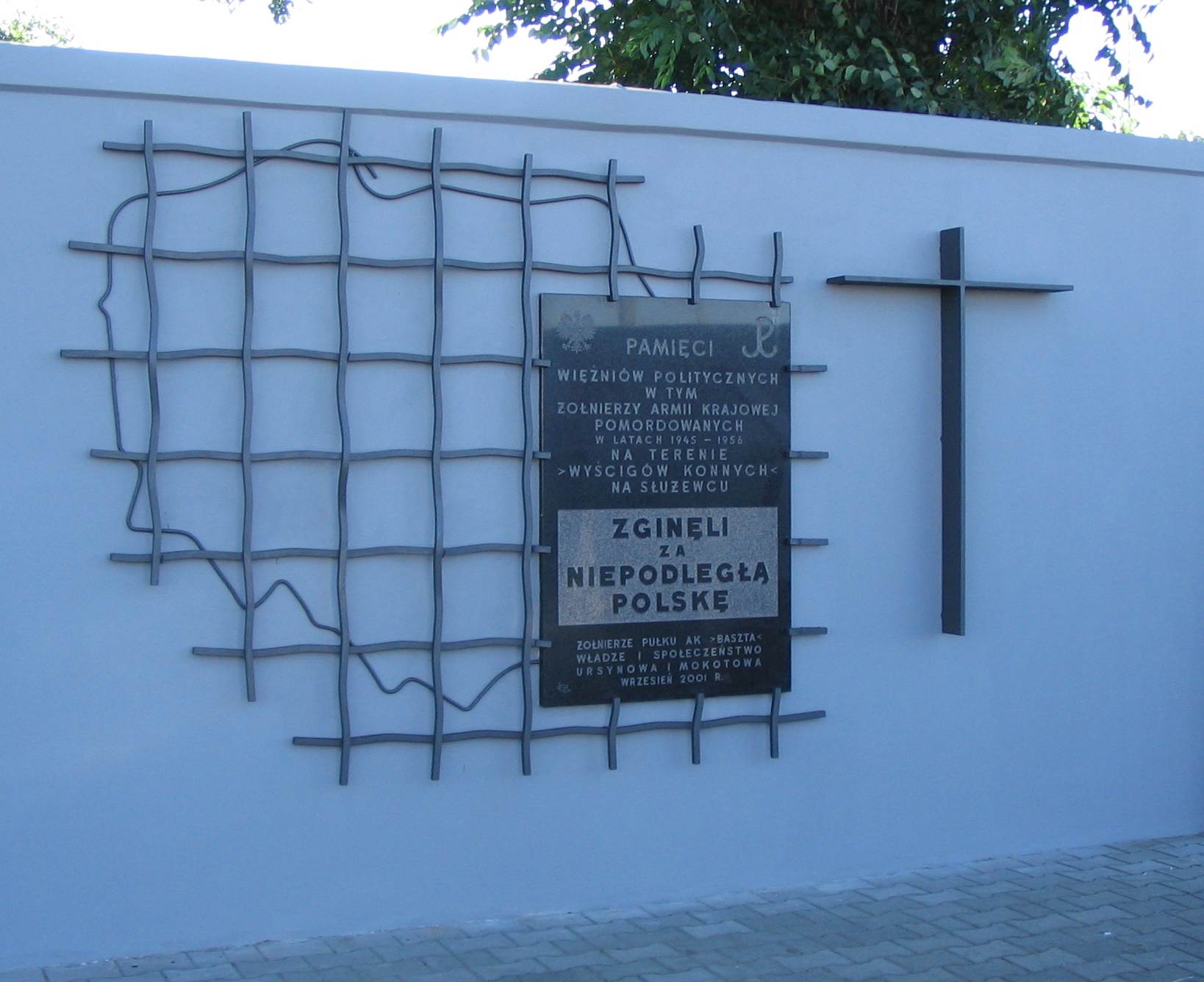 Finally at the start of the 21st century, monuments to those insurgents killed by the NKVD and Polish Communists at the end of the war are being put in place