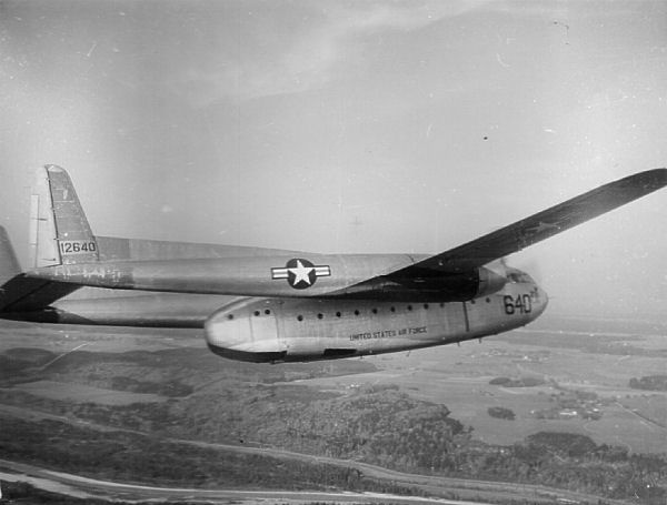 Fairchild C-119C-26-FA Flying Boxcar Serial 51-2640 781st Troop Carrier Squadron, 1954
