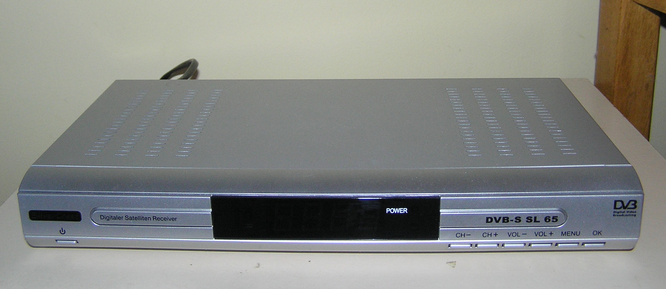 Silvercrest SL65 Digital Satellite Receiver Silvercrest SL65 Digital Satellite Receiver