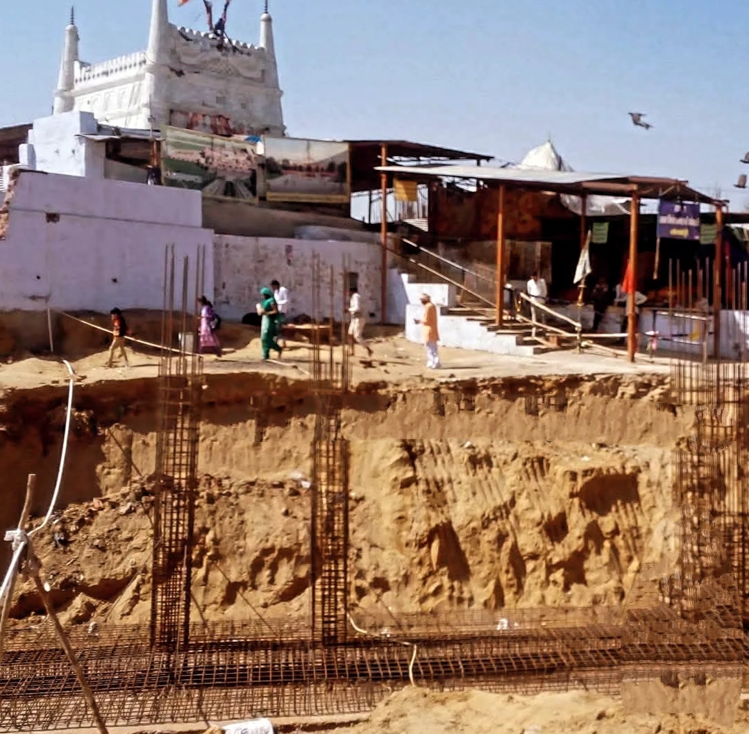 Construction of Gogamedi temple