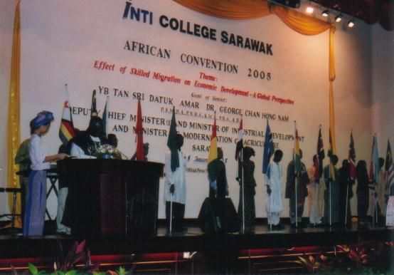 Dr Wahab Delivering speech