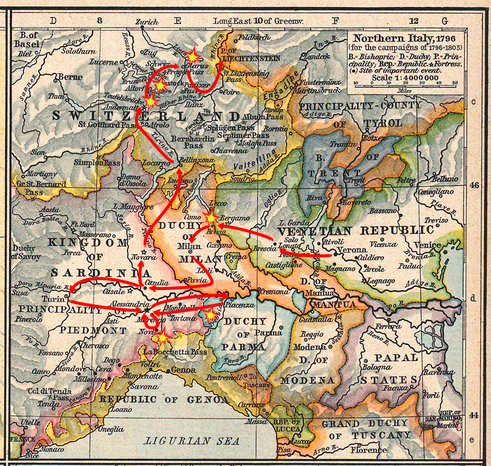 Suvorov's Italian campaign