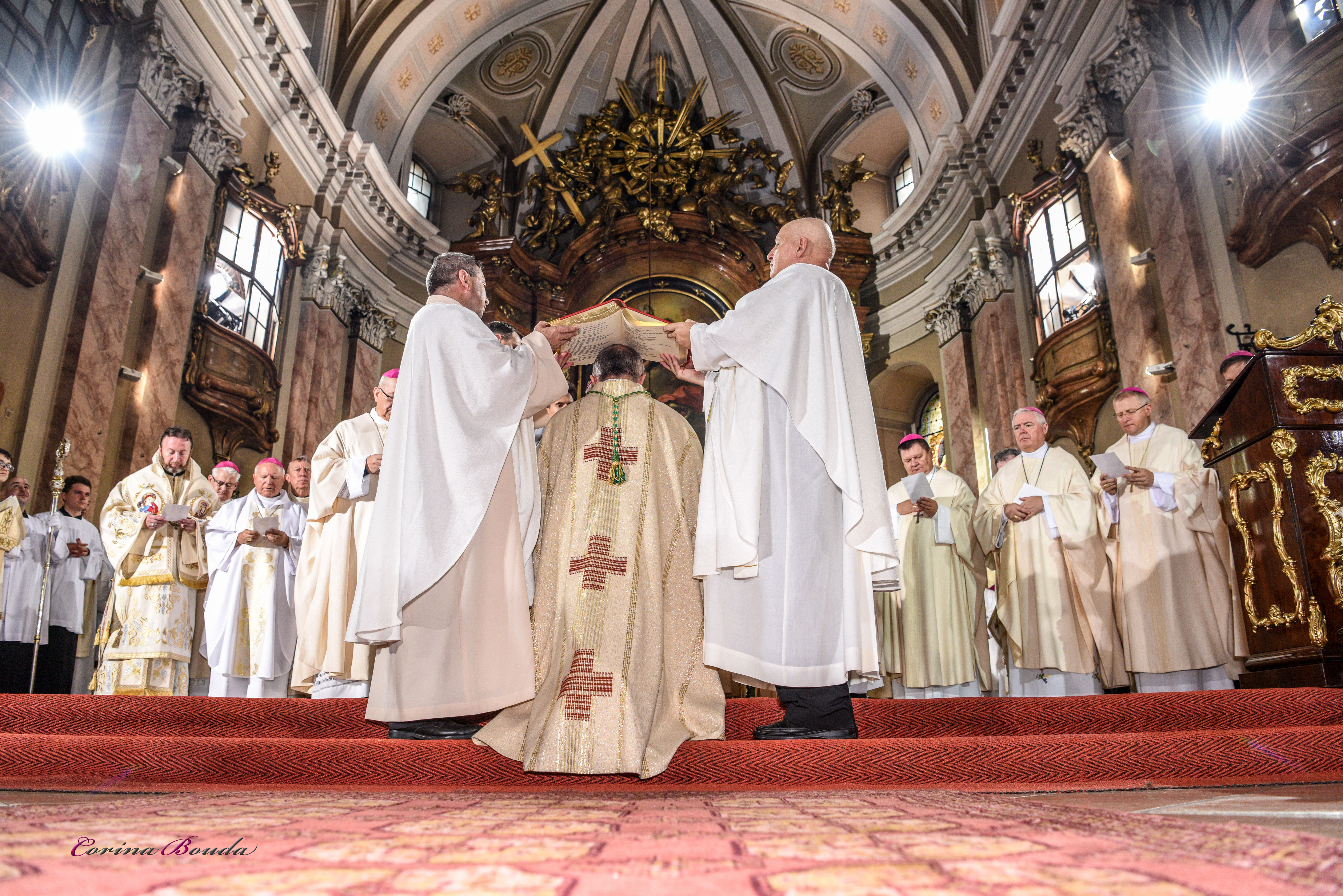 Pál's episcopal consecration in 2018