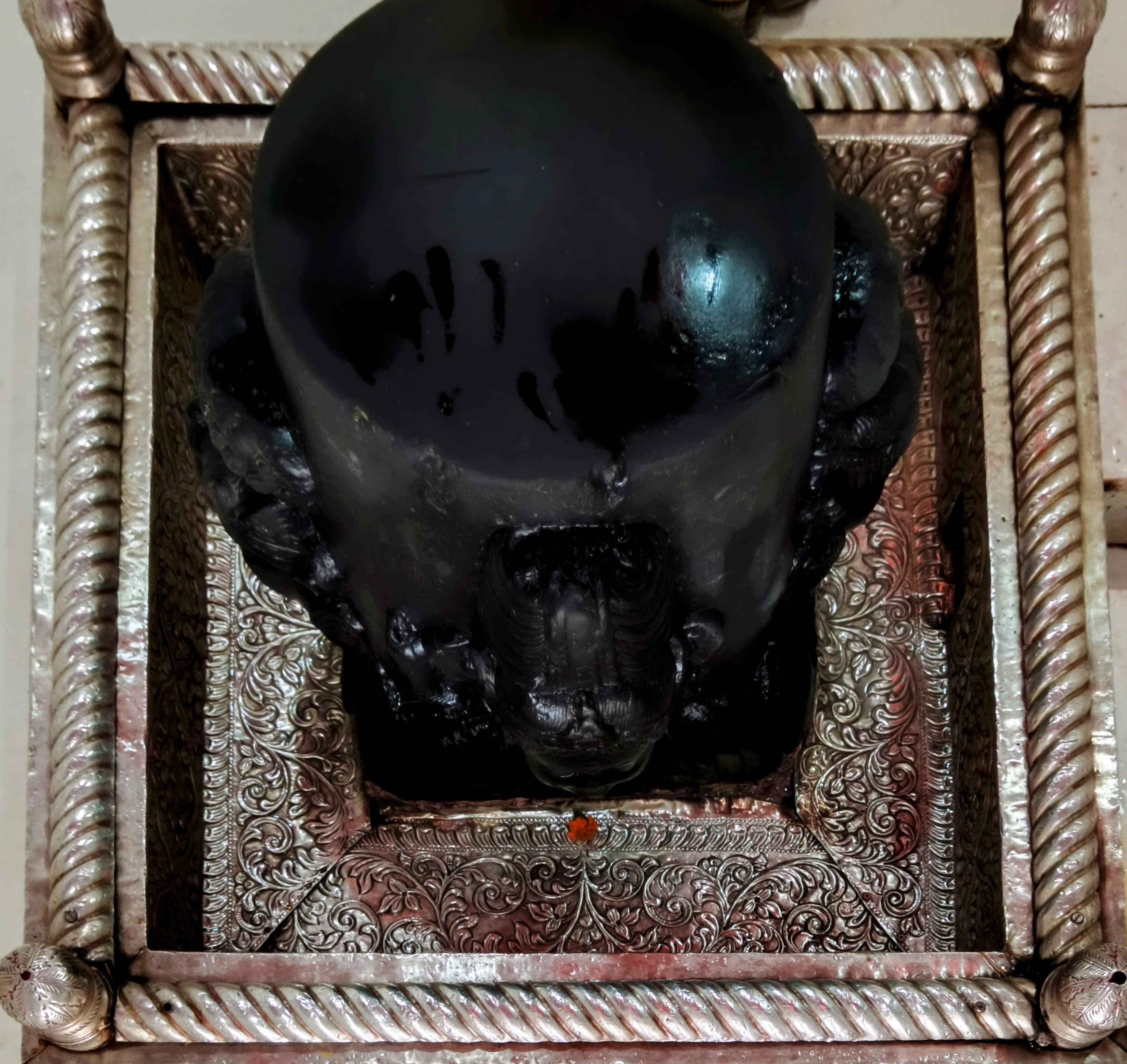 Five-faced Shivling at Baba Panchvadan Sthan