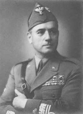 Major General Giovanni Messe, commander of the Italian Royal Army