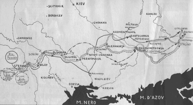CSIR advance in the Soviet Union and capture of Golovoka by the Italian forces