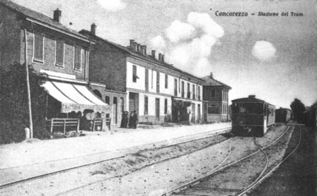 Concorezzo, tram station Concorezzo, tram station