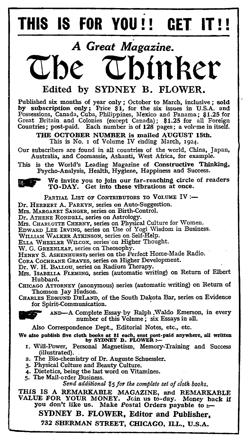 An_ad_for_Sydney_B._Flower's_magazine_The_Thinker,_featuring_Herbert_A._Parkyn.png