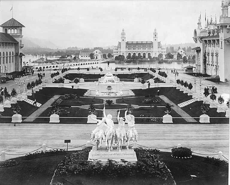 The Lovett Magnetic Separator was featured at the Lewis and Clark Centennial and American Pacific Exposition and Oriental Fair, Portland, Oregon, 1905