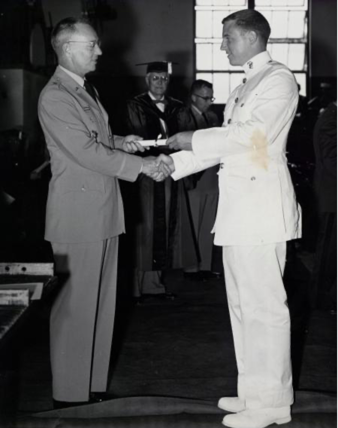 Gen. Edgar C. Doleman as commandant of the Army War College 1959