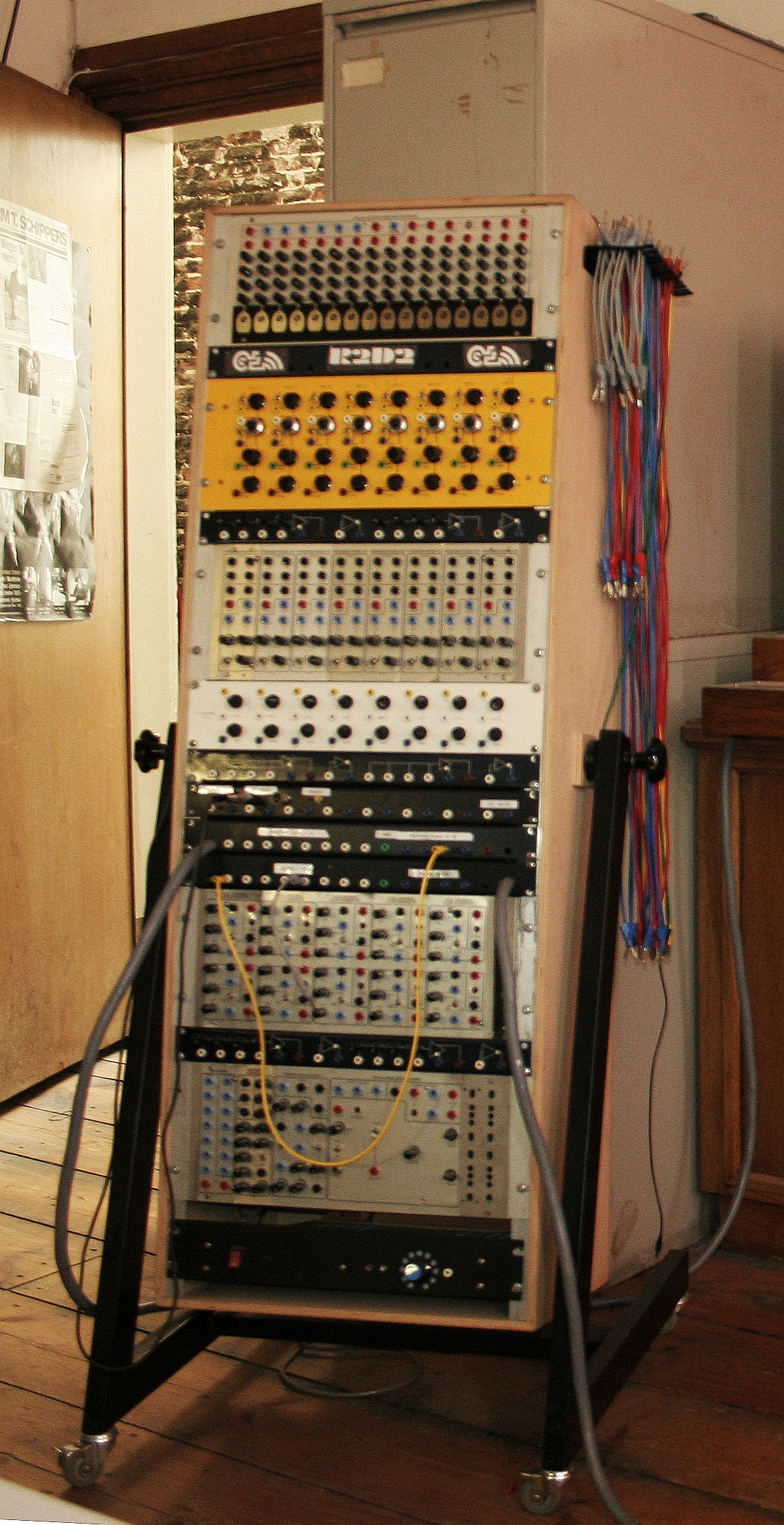 Serge Modulars in the rack