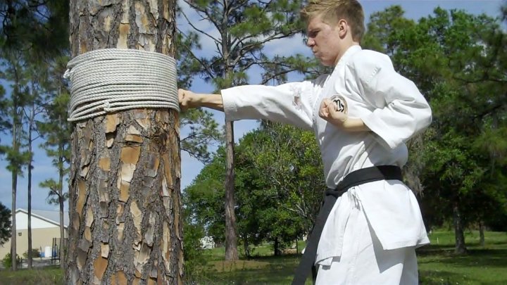 Abbott Makiwara trainingâ€Ž