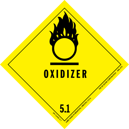 Dangerous goods oxidizers ADG class 5 Dangerous goods oxidizers ADG class 5