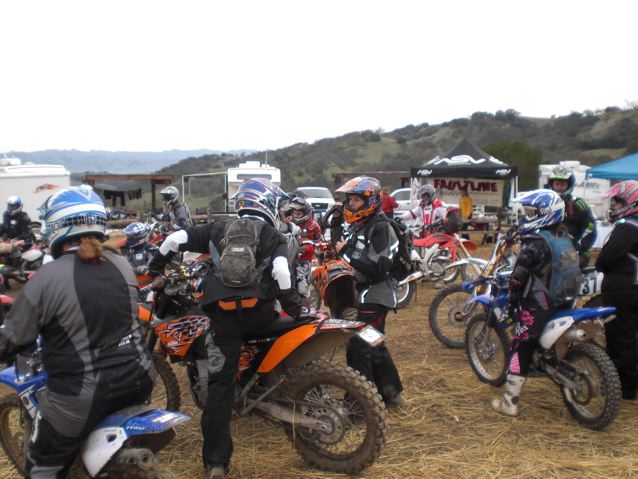 The annual SBR Newbie Dirt Day attracts new riders to join with SBR veteran riders for a whole day at the Hollister Hills OHV Park in California.