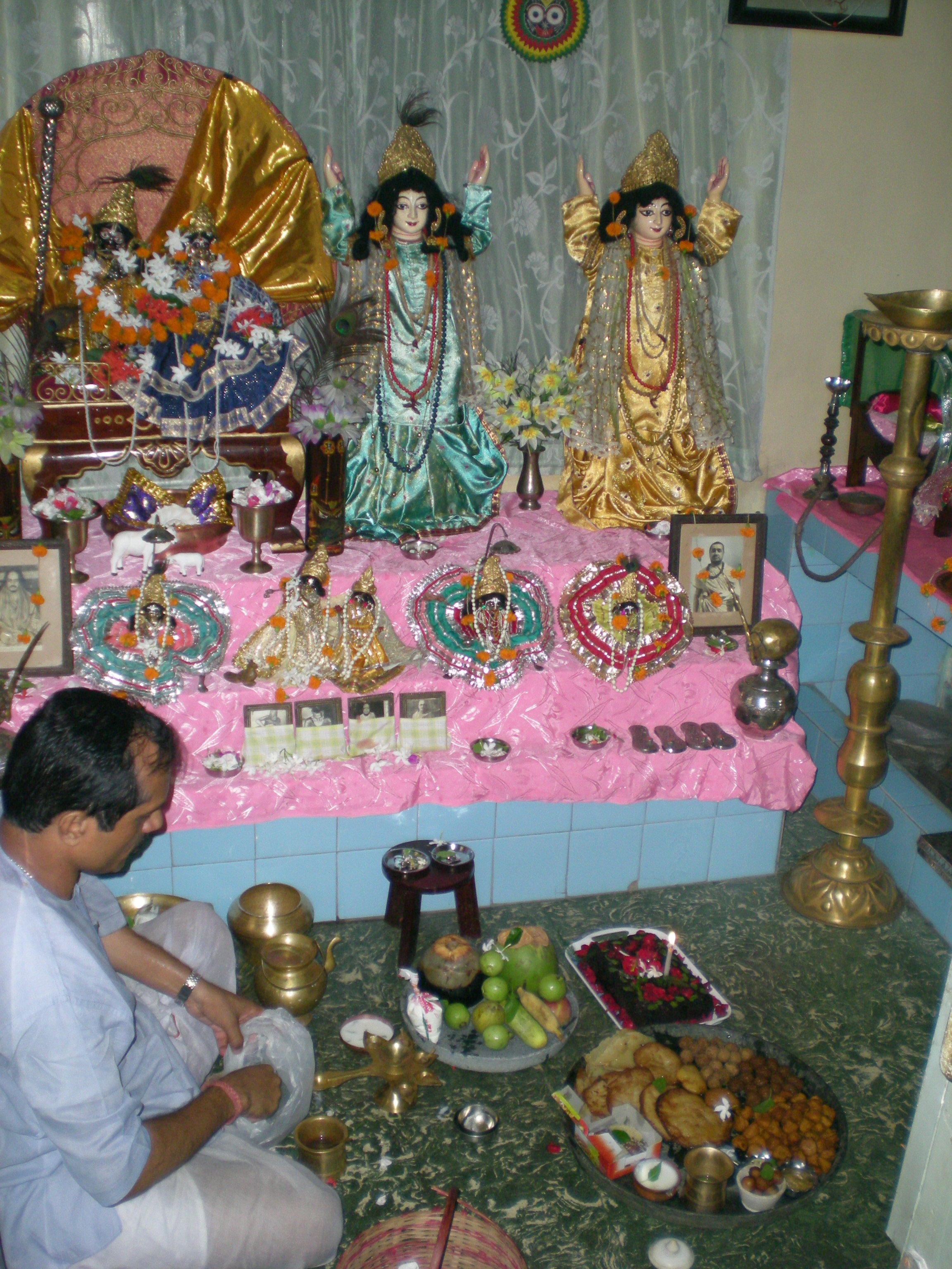 morning puja