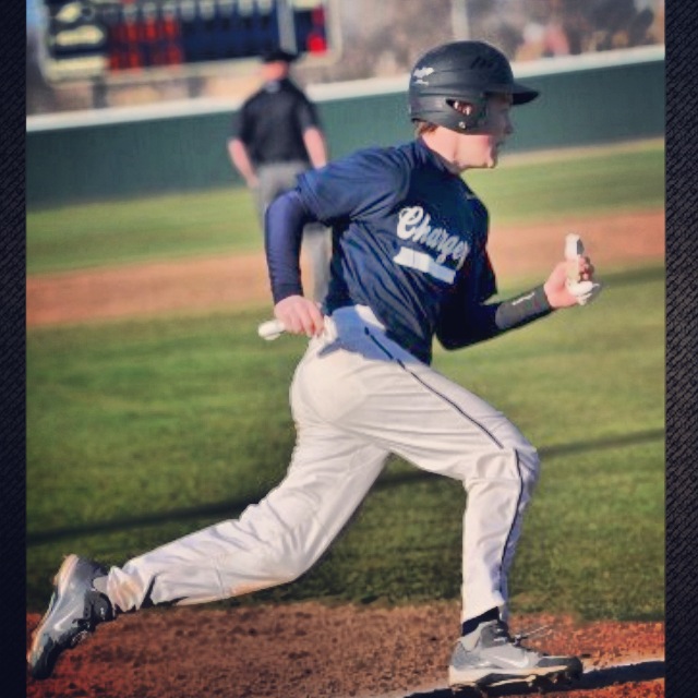 Brett Huber Stealing Home in the bottom of the 7th on a tied game