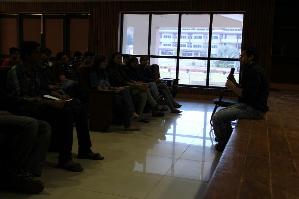 IIT Guwahati Workshop By Gaurav Nanda ,Founder of Actor Studio India