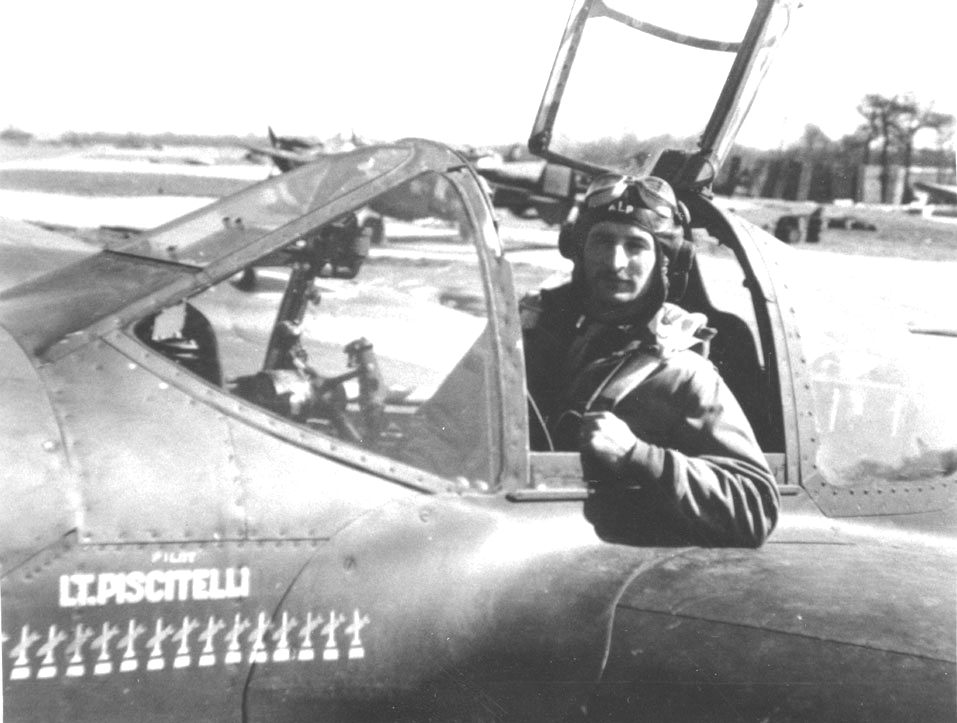 Lt Piscitelli in his P38J