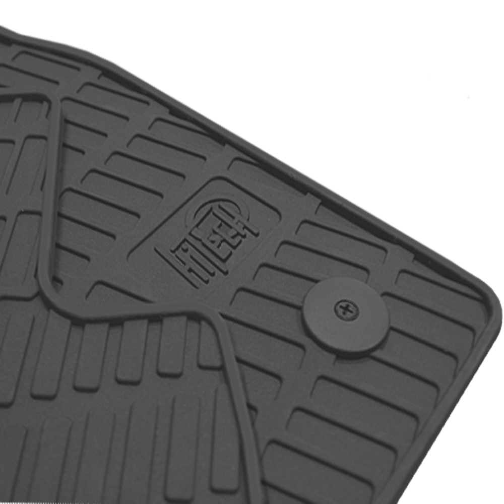 Tailored rubber mat