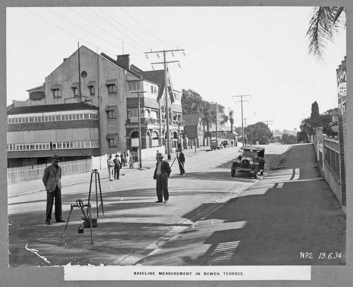 Surveyors in Brisbane in 1934