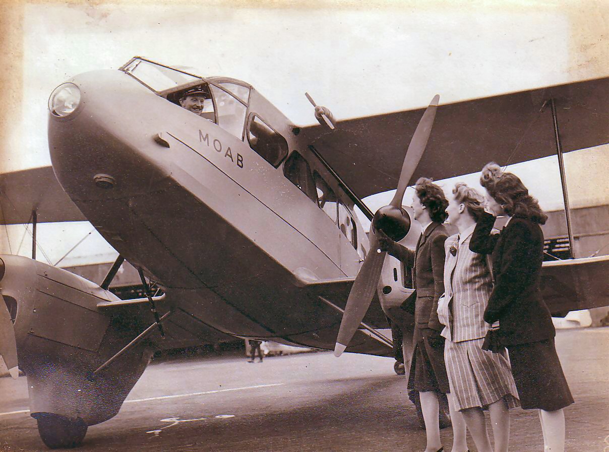 Leaving UK -Sandy's wife in centre