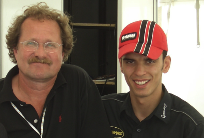 Diez with world champion driver Kenan SofuoÄŸlu