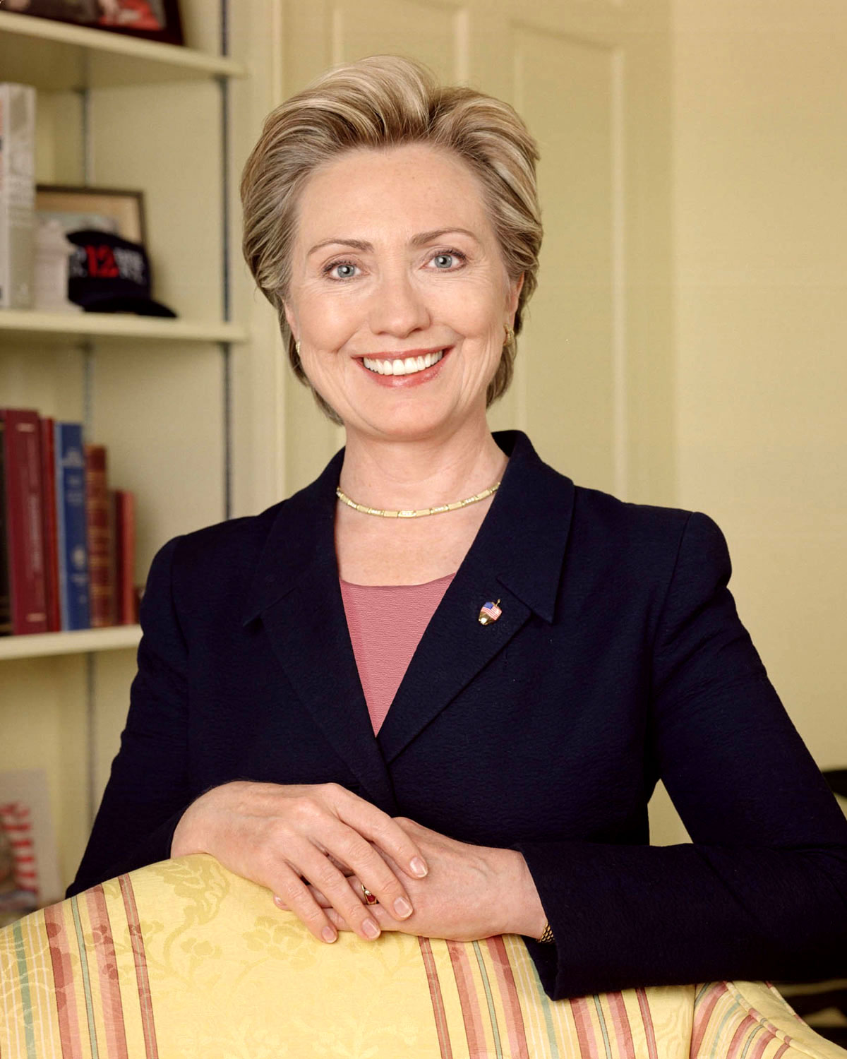 Mrs. Clinton's official photo as U.S. Senator
